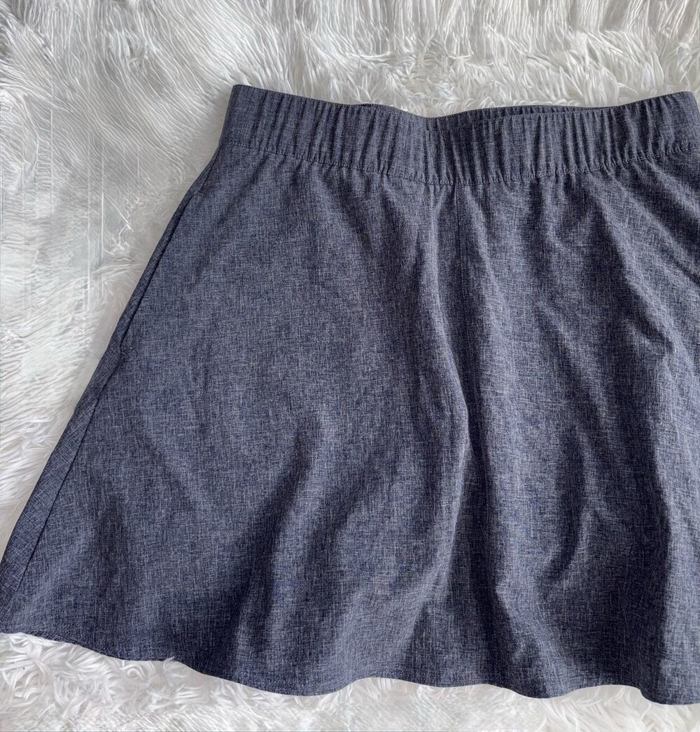 Talbots M Blue Marbled Lined Sport Skirt. Exc. Qual & Cond